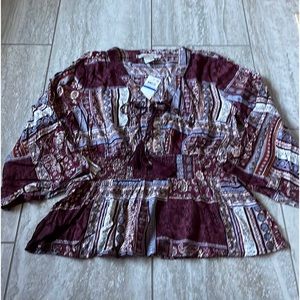 American rag X-LARGE BLOUSE